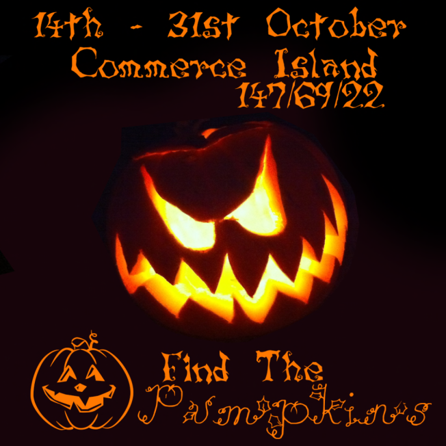 Hunt poster (Find the pumpkins)